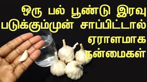 இரவு படுக்கும்முன் ஒரு பல் பூண்டு சாப்ட்டா..(poondu)